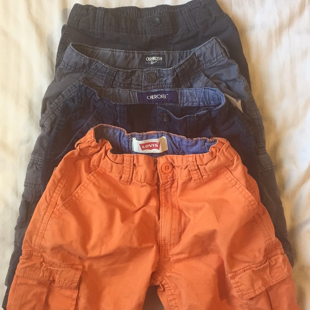 4 Boys cargo shorts bundle
